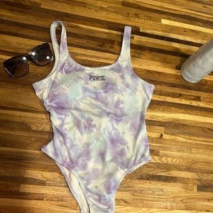 The dye Victoria’s Secret pink swimsuit